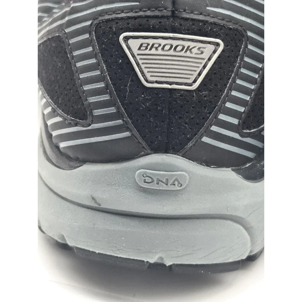 Size 13 - Brooks Addiction 2 Walker Black Mens 13 2E Wide Black Gray